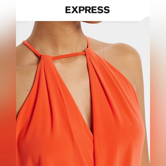 NWT Express Bodycon Blouse - Picture 3 of 9